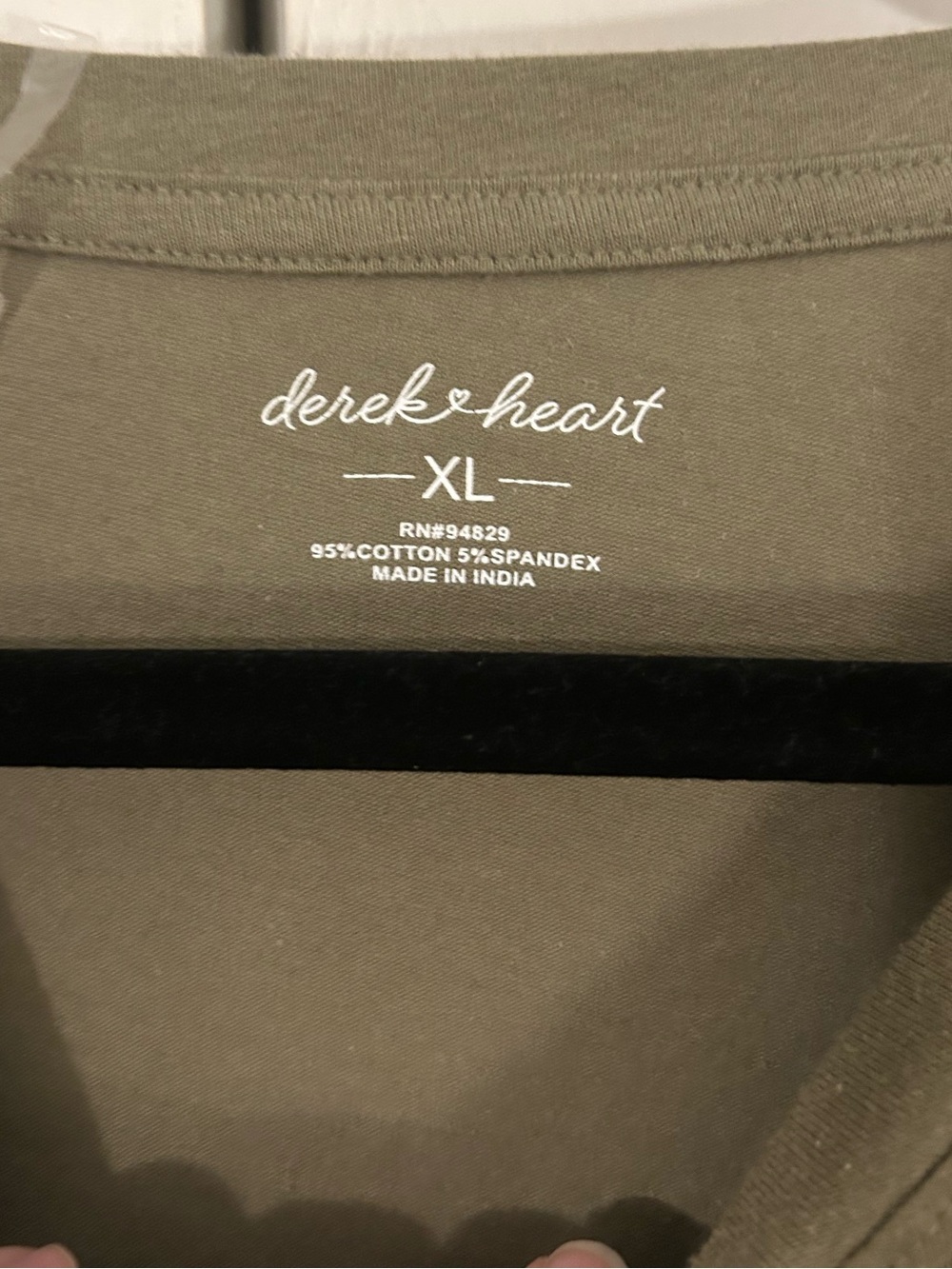 Desert Heart Olive Long Sleeve Crewneck Top - Picture 4 of 4